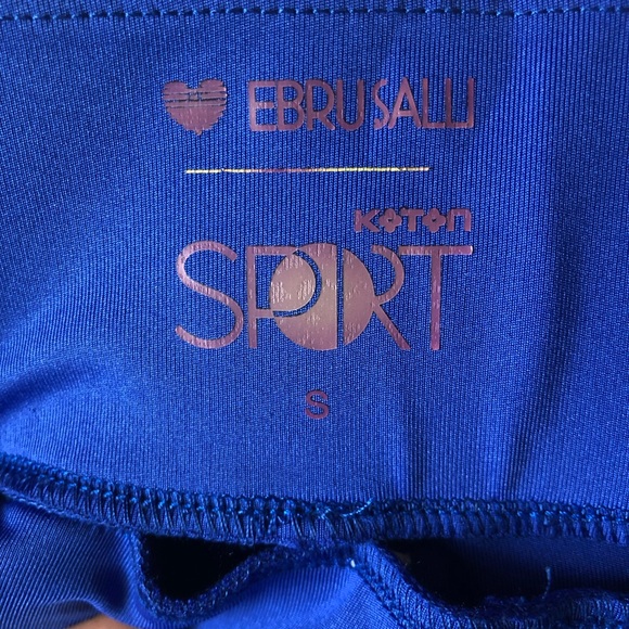 Navy Blue Biker Shorts - Picture 3 of 8